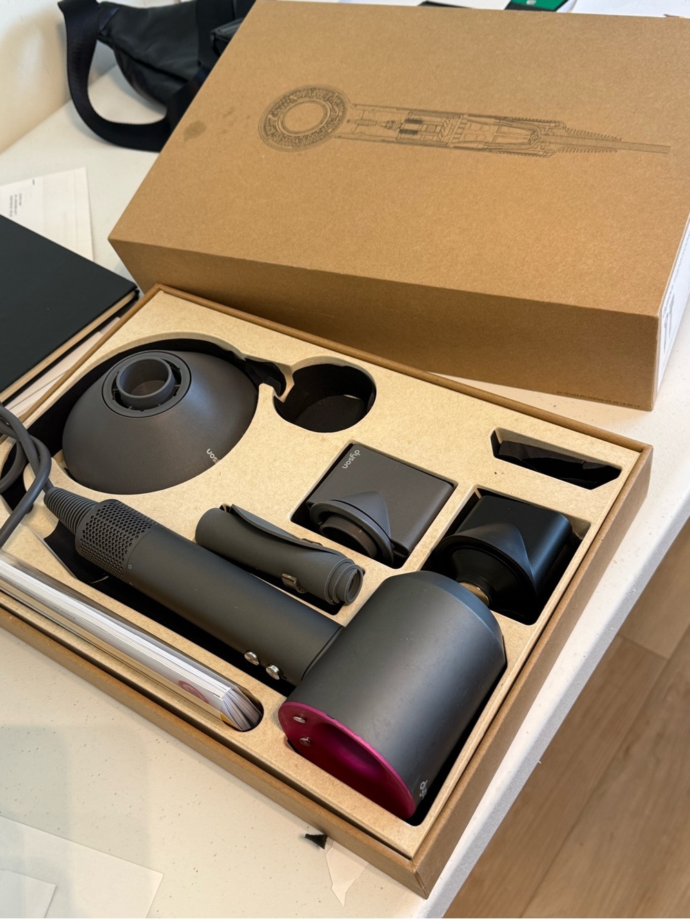 Dyson Black and Magenta VR/Accessory Controller Set